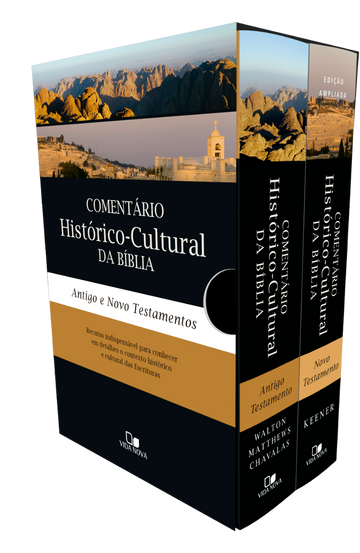 Box Comentário histórico-cultural da Bíblia (AT e NT)