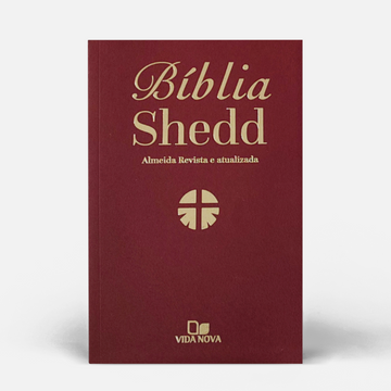 Bíblia Shedd - Couro Bonded Vinho