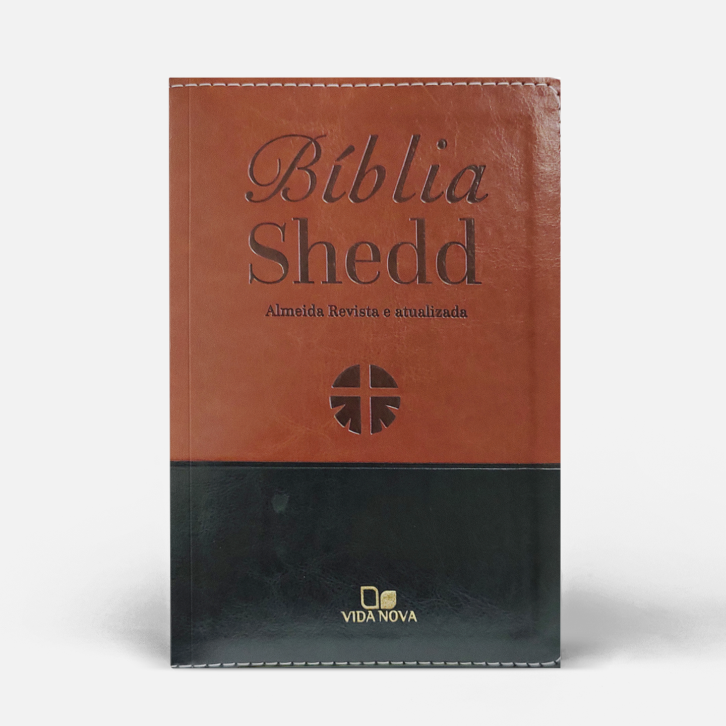 Bíblia Shedd - marrom e preto